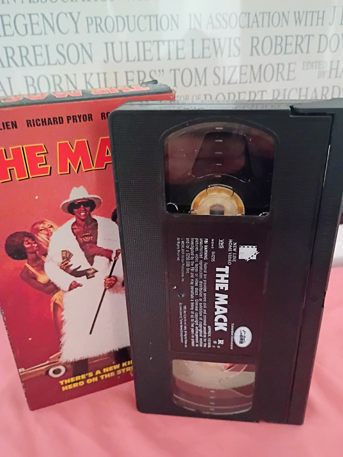 The Mack VHS 1985 Max Julien Richard Pryor Roger Mosley Movie Film Tape