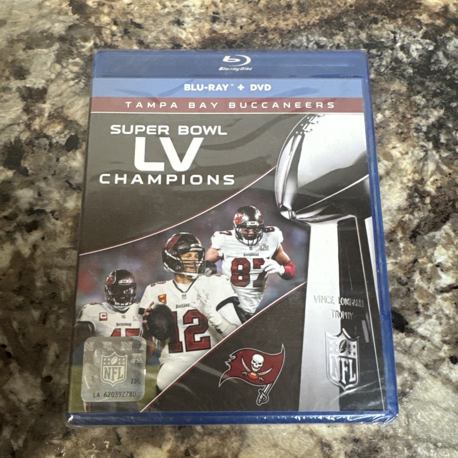 NFL Super Bowl LV Champions: Tampa Bay Buccaneers Combo (Blu-ray) Tom Brady