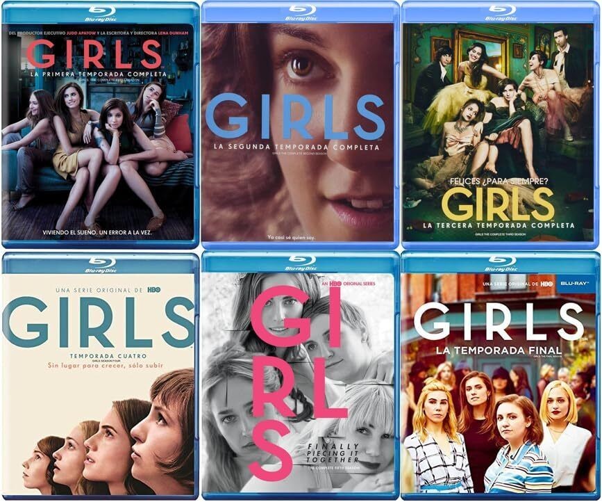 Girls: Complete Series HBO Blu-ray Collection Region A Spanish Artwork