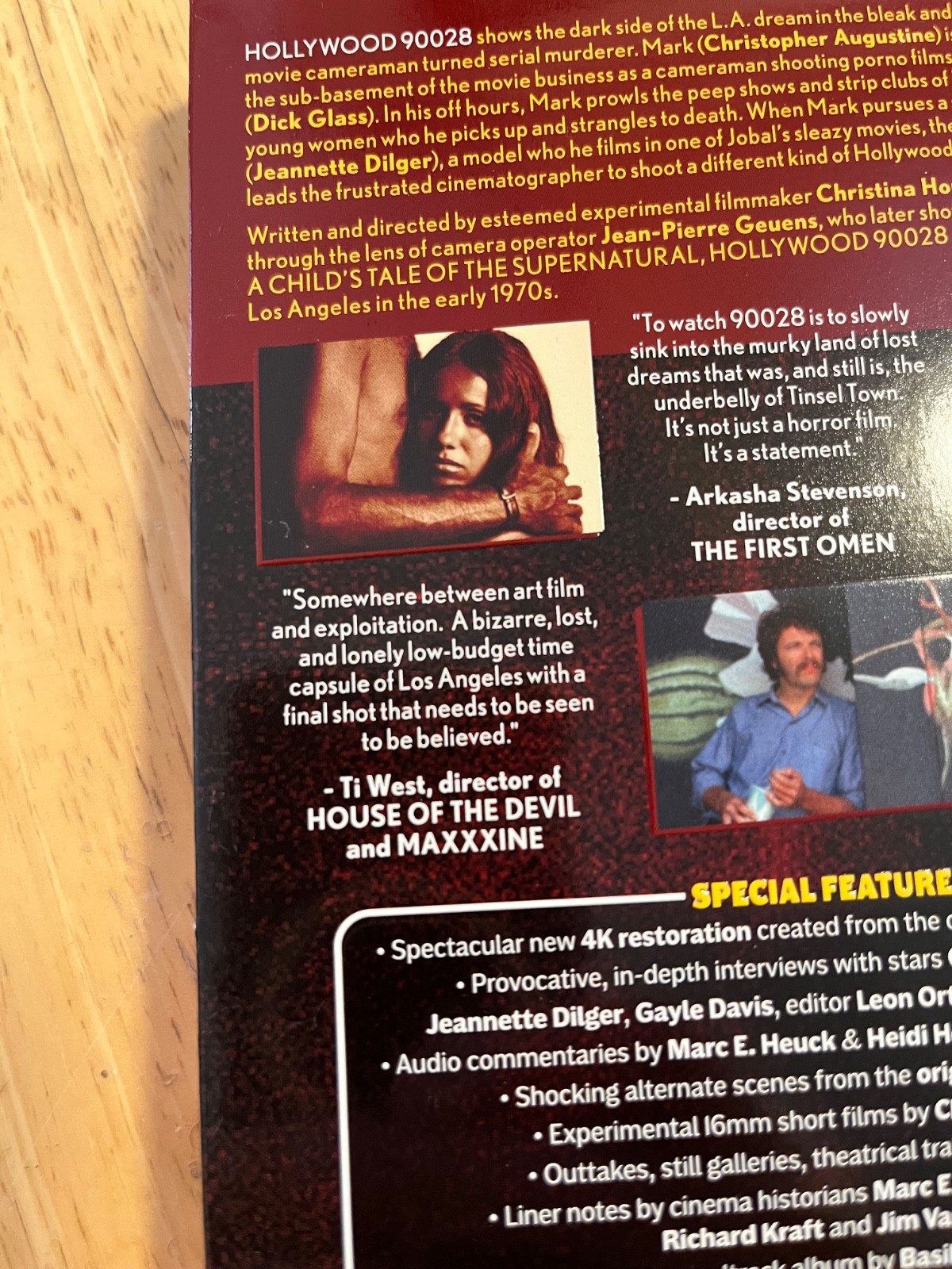 HOLLYWOOD 90028 – BLU-RAY / CD – GRINDHOUSE RELEASING