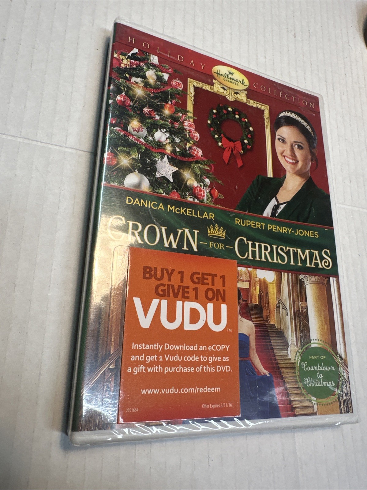 Crown for Christmas (DVD) New Sealed Hallmark Danica McKellar Holiday Flick