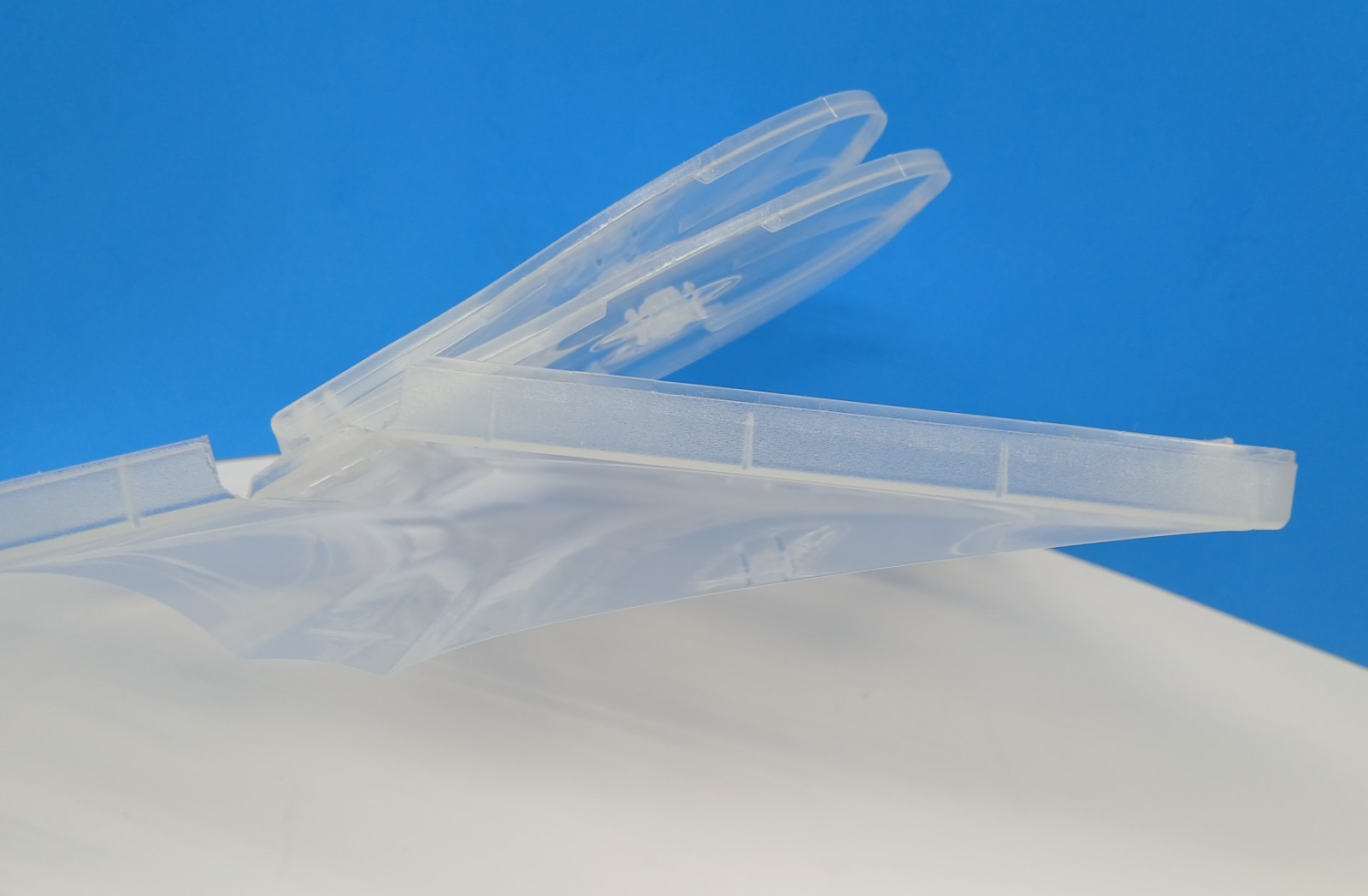One Clear, 6 Disc DVD , Replacement Case, Durable, 22mm Spine