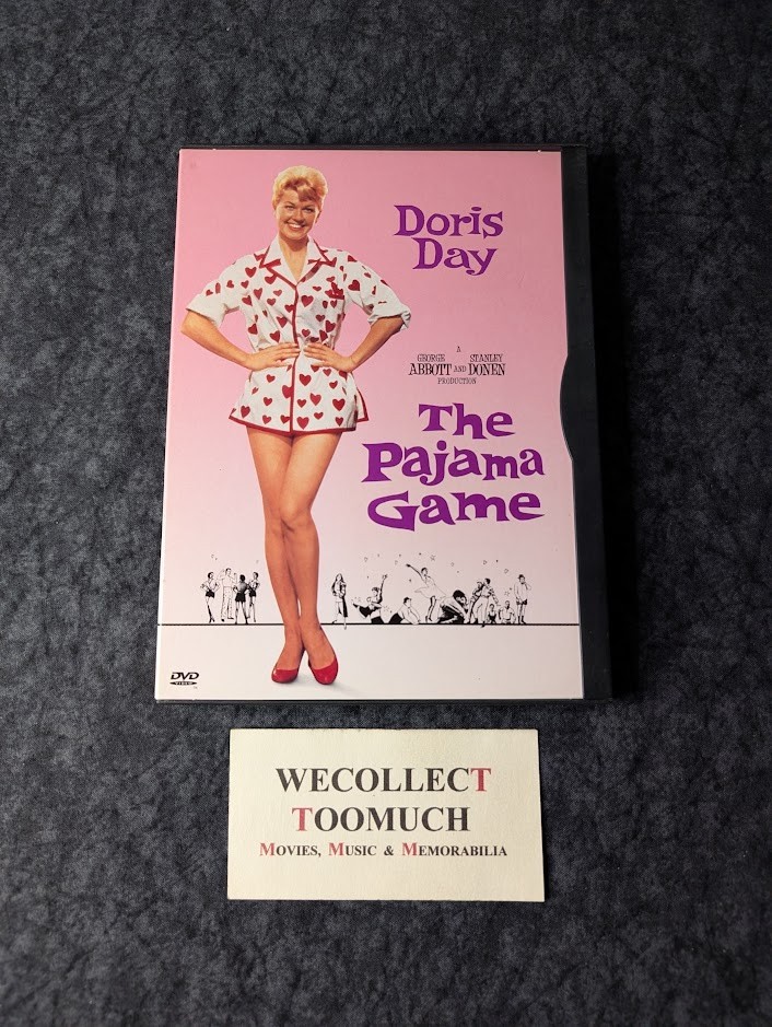 The Pajama Game 1957 DVD 1999 Warner Edition Doris Day John Raitt *