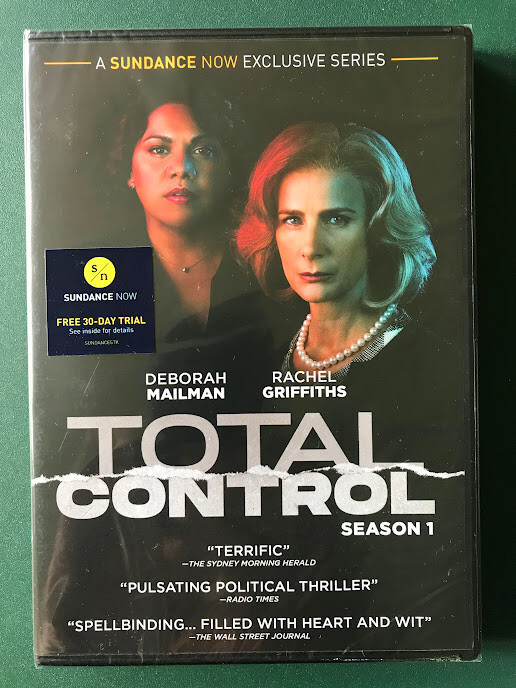 Total Control, Season 1 (2 DVDs) 2019 political thriller MINT SEALED Ohio seller