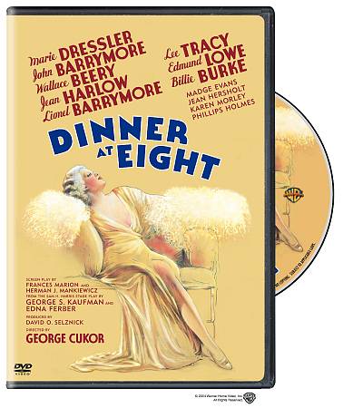 Dinner at Eight (DVD, 1933) HARLOW/ BARRYMORE….