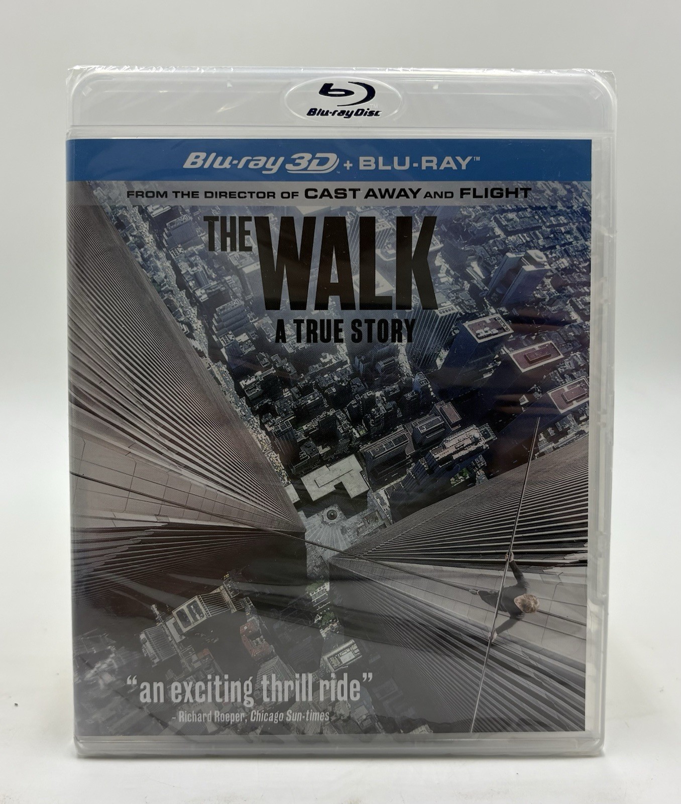 The Walk Blu Ray 3D Blu-Ray *New & Sealed* Joseph Gordon-Levitt Rare OOP
