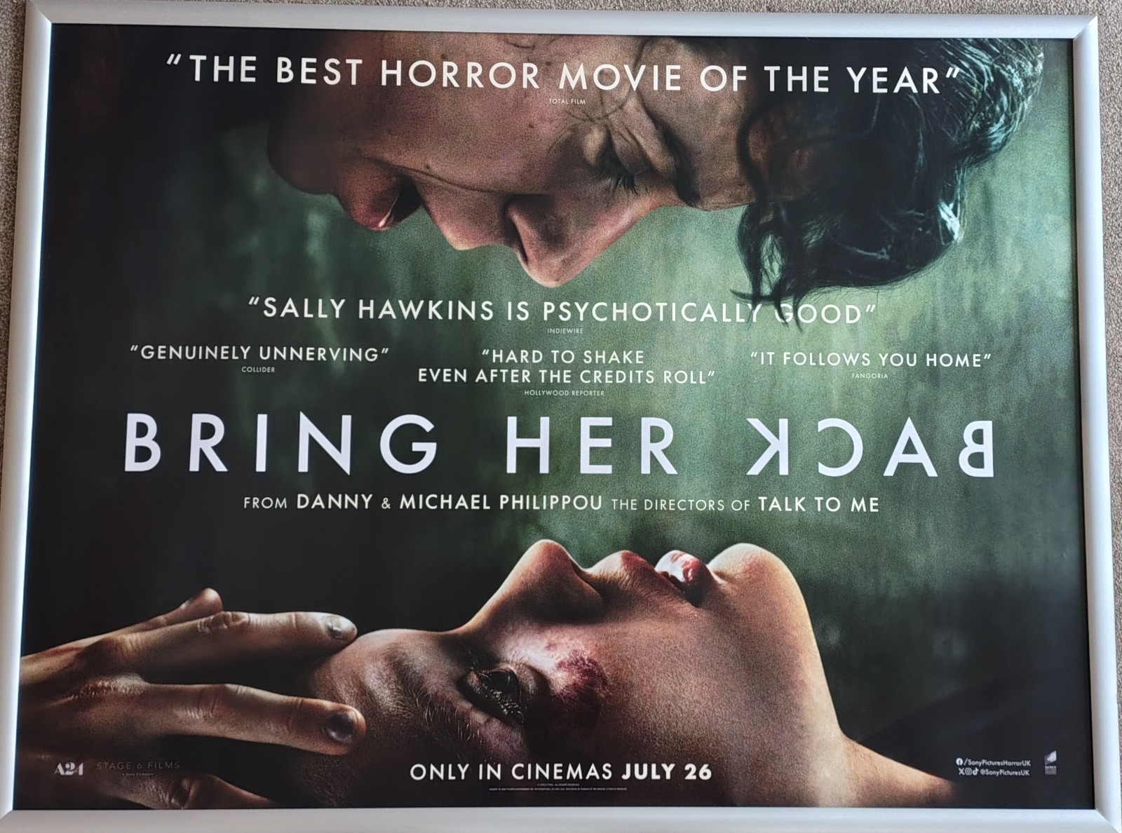 Bring Her Back Original Cinema Quad Poster 30×40 Inches
