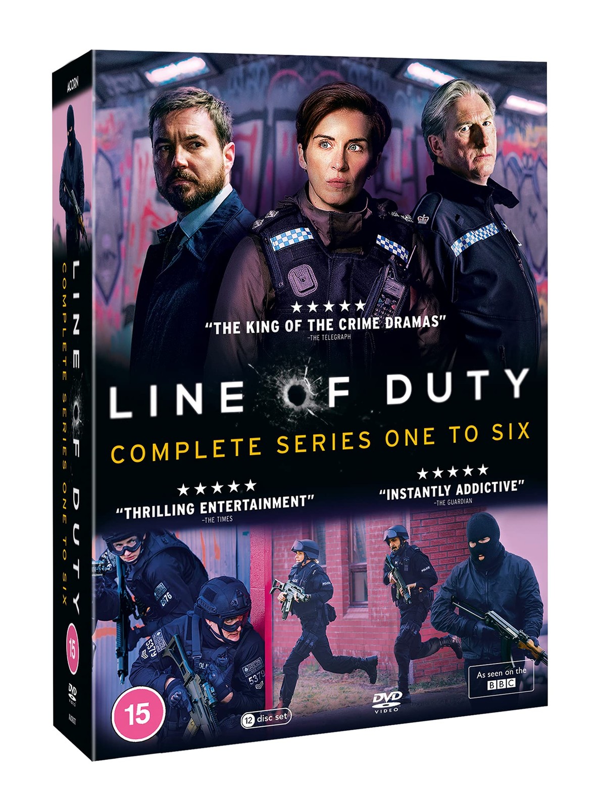 Line of Duty – Series 1-6 Complete Box Set [DVD]