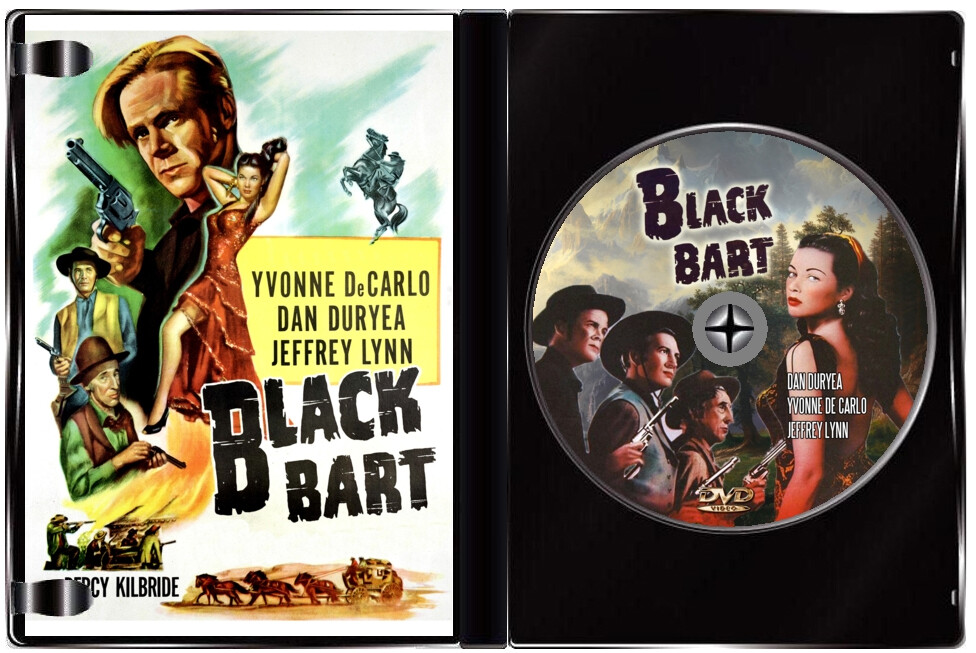 Black Bart 1948 DVD Dan Duryea, Yvonne De Carlo, Jeffrey Lynn