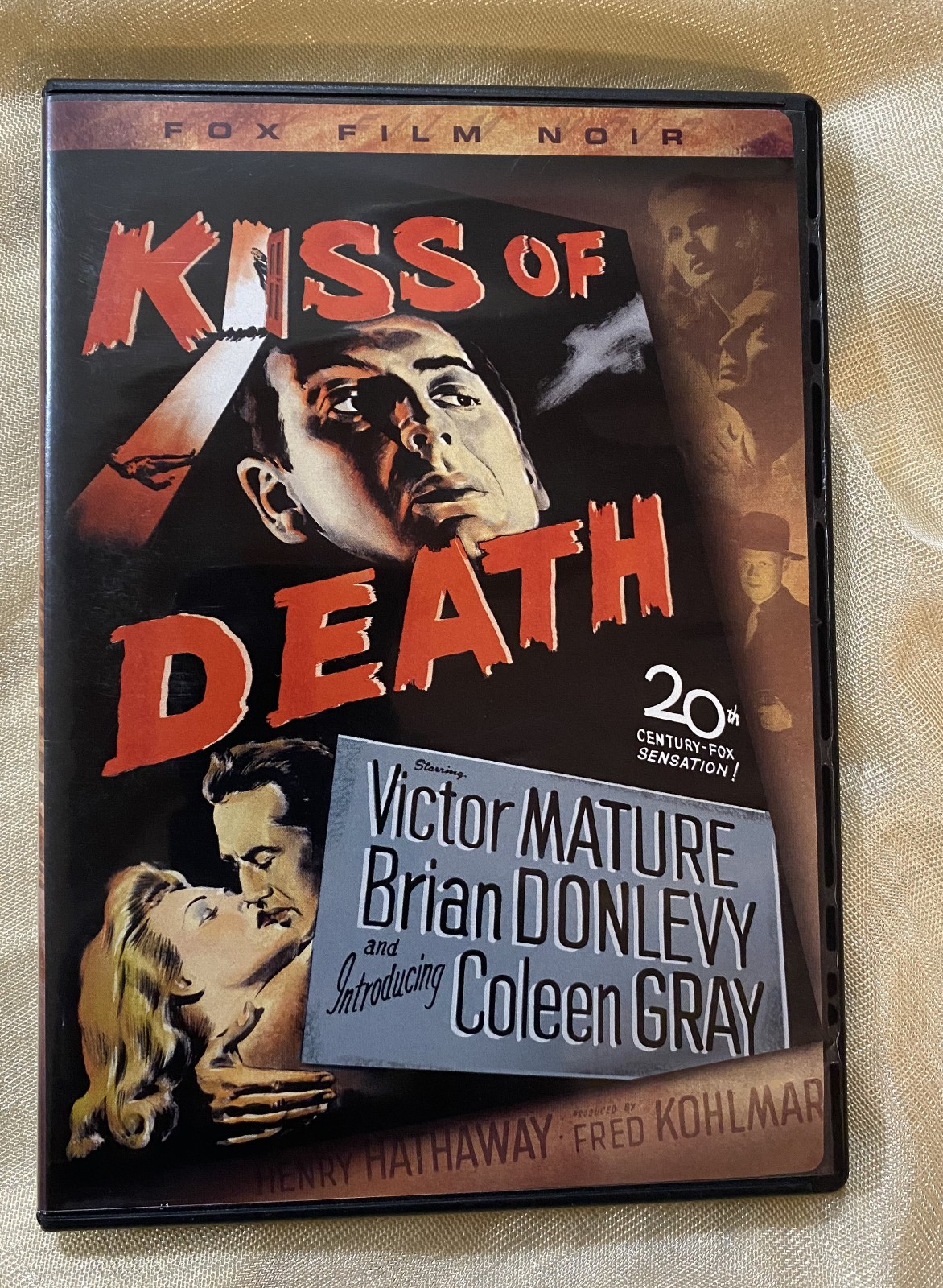 Kiss of Death (Fox Film Noir) DVD Richard Widmark Cult Classic Murder Mystery