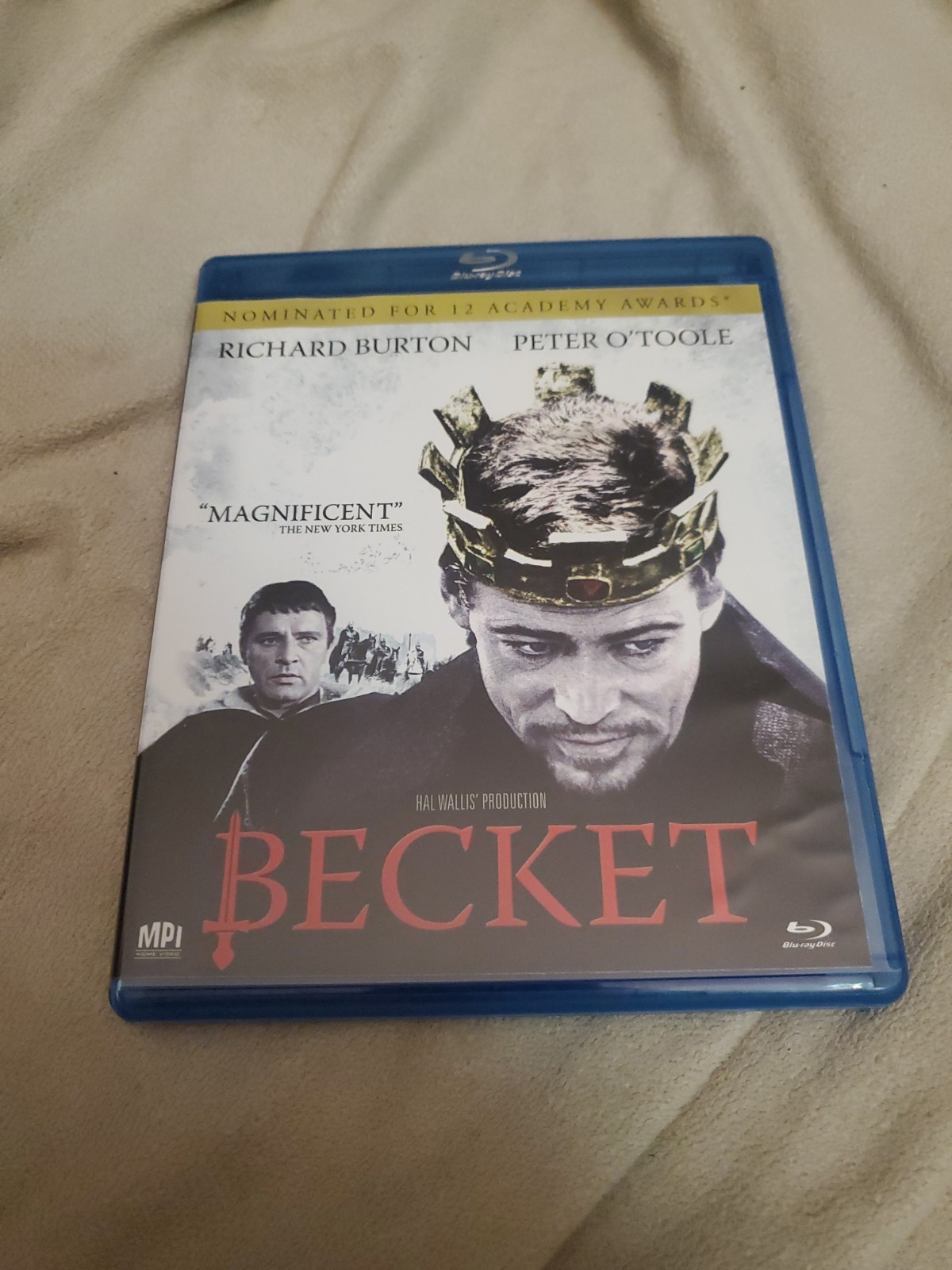 Becket – Blu-ray Peter O’Toole Richard Burton 1964 Rare Htf John Gielgud