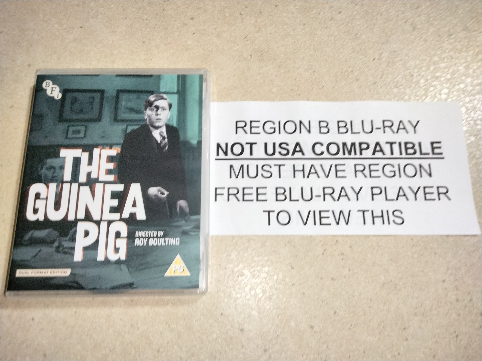 The Guinea Pig Blu-ray REGION B Richard Attenborough Youth Drama BFI