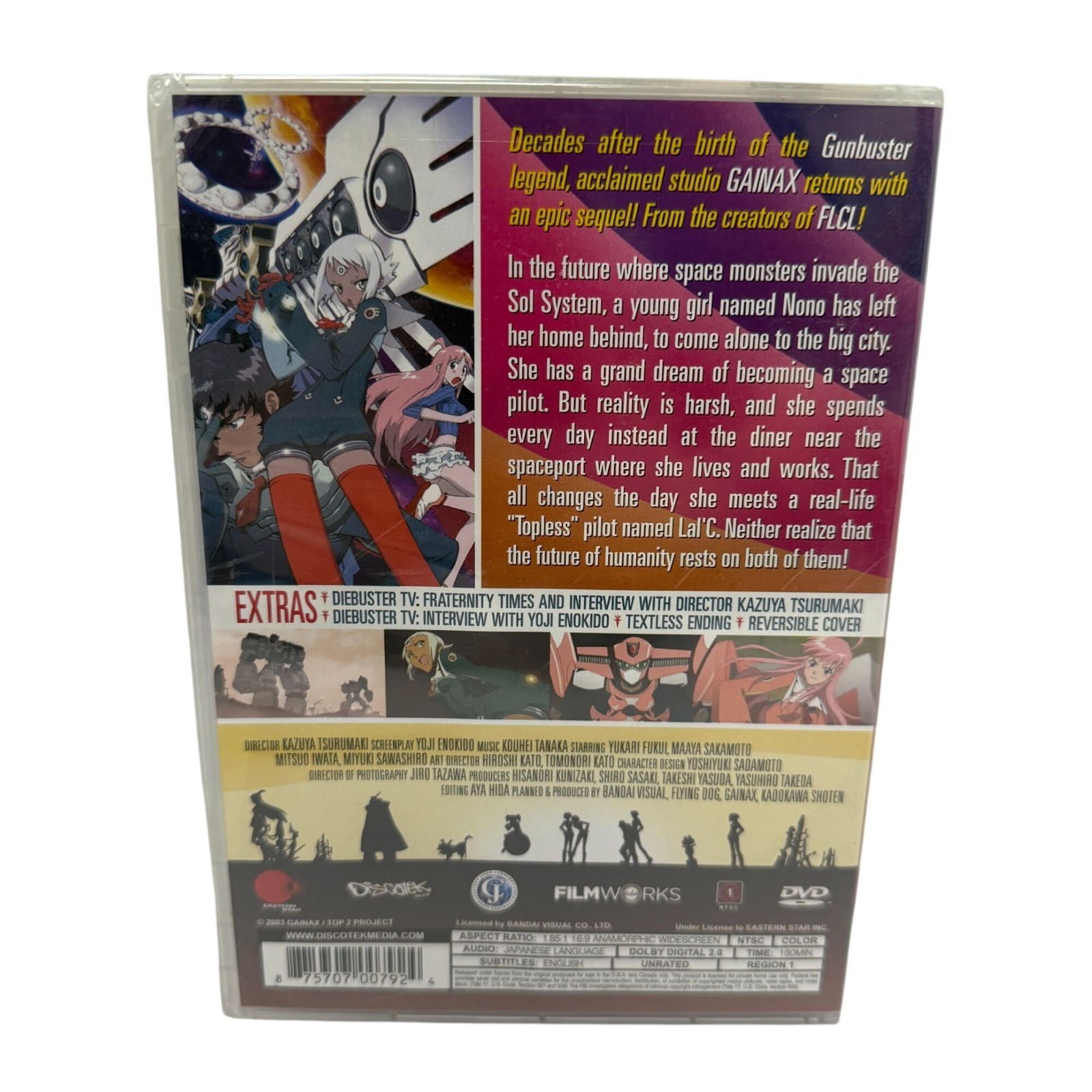 Gunbuster 2 The Complete Series DVD New Sealed Rare OOP