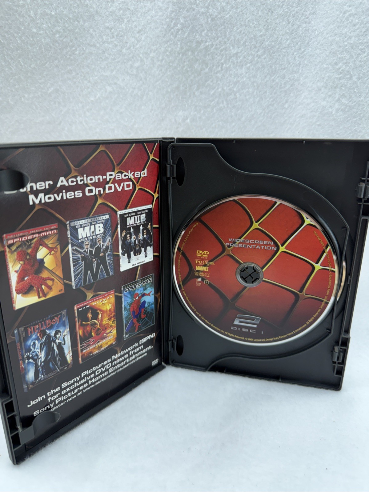 Spider-Man 2 Widescreen Special Edition DVD 2004 Tobey Maguire Sam Raimi Marvel