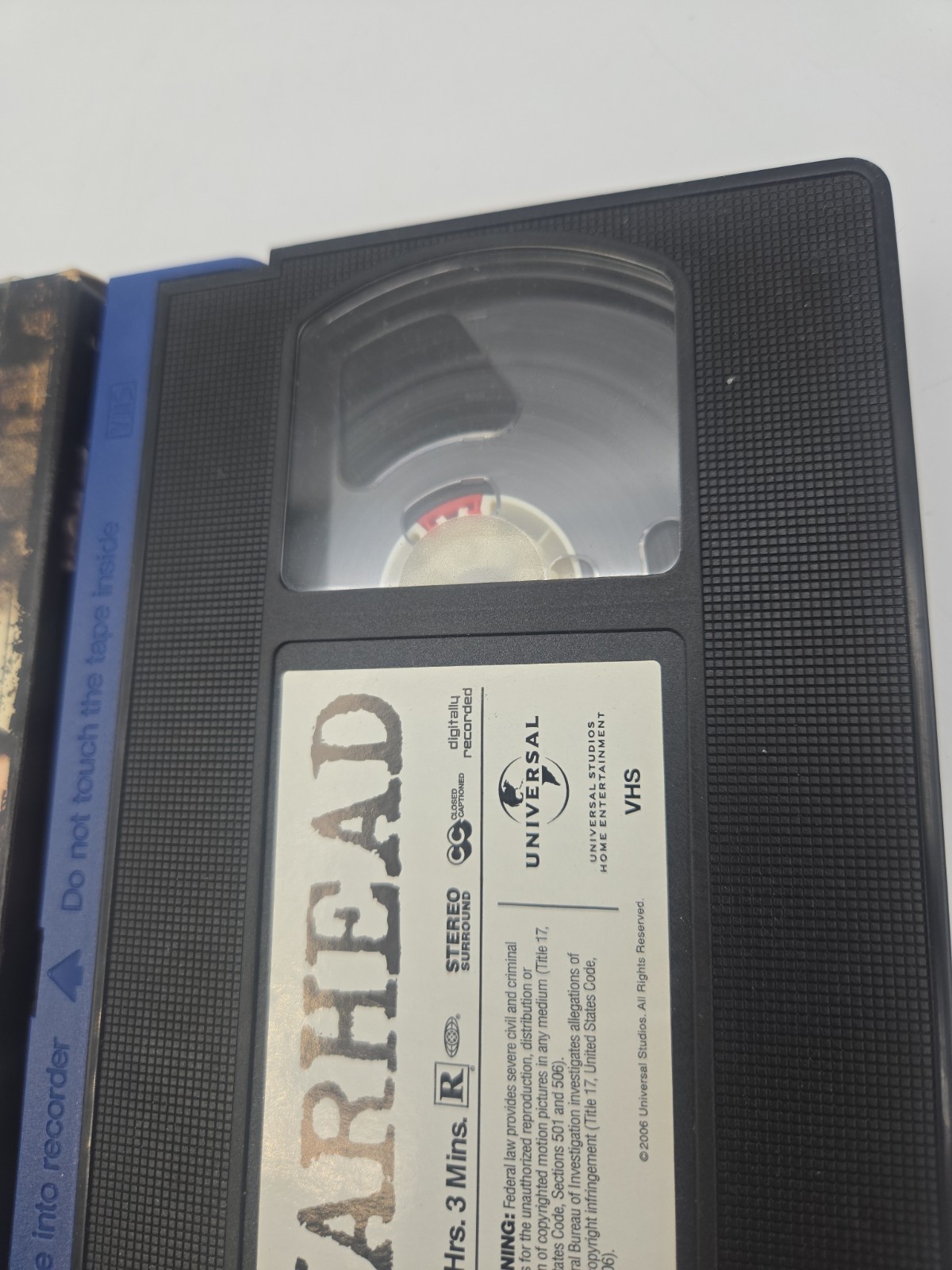 JARHEAD VHS | TESTED & WORKS | 2006 | JAKE GYLLENHAAL JAMIE FOXX