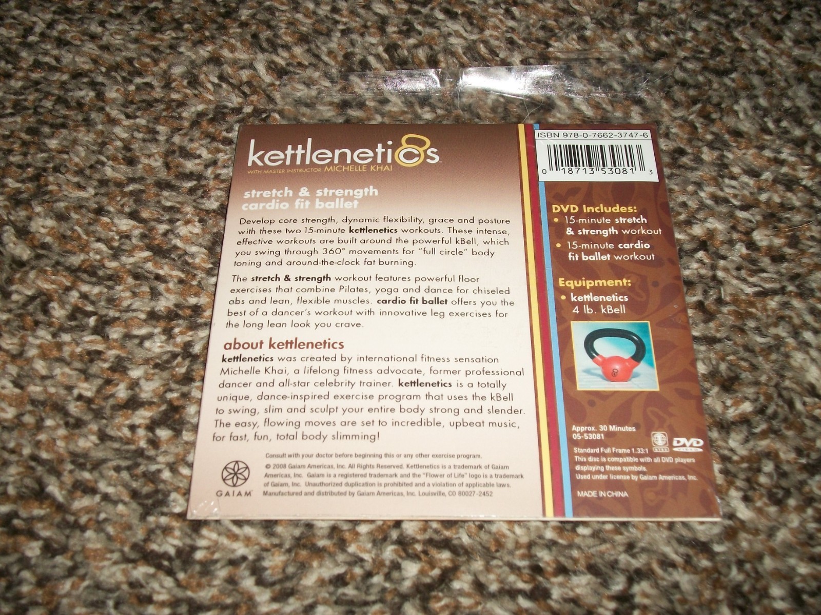 KETTLENETICS SLIM & TONE BRAND NEW 4 DVD SET & BONUS DVD! FREE FAST SHIPPING!