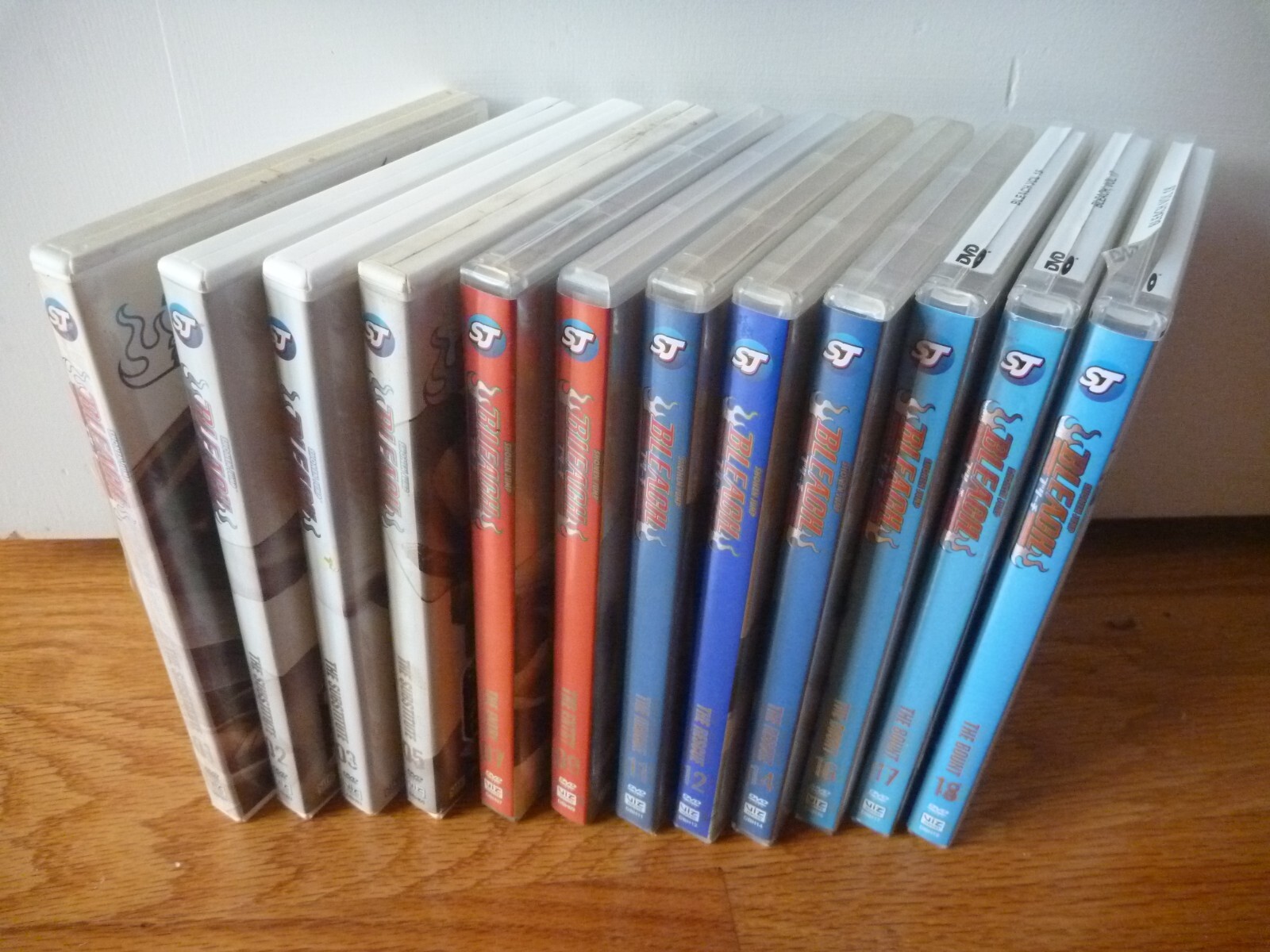 Shonen Jump BLEACH 12-DVD Lot Vol 1 2 3 5 7 9 11 12 14 16 17 18 Anime Series Viz