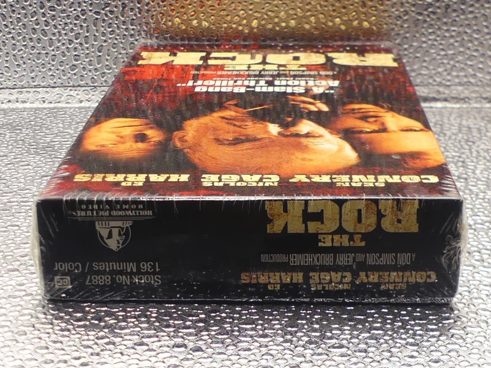 The Rock R Action Adventure Thriller Disaster Political VHS New Factory Sealed