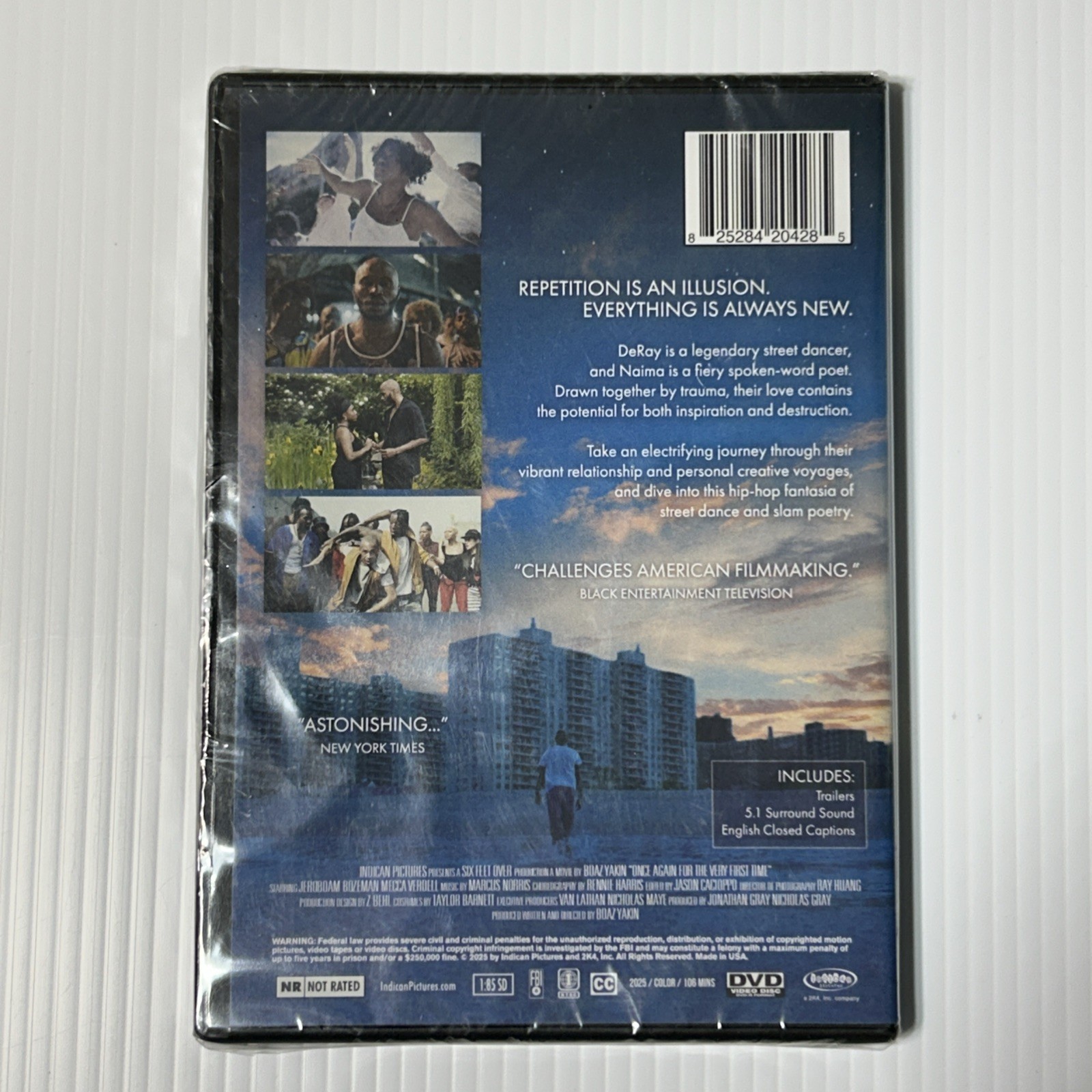 DVD Once Again (For The Very First Time) Indiecan Pictures Dance Poetry Drama