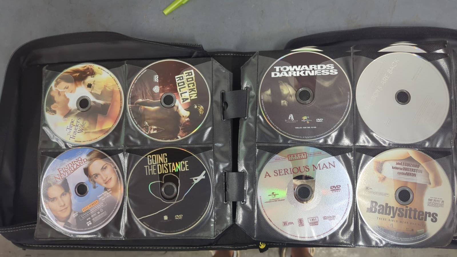 Lot of Movie TV Series DVD Action Comedy Horror Sci-Fi Drama Binder Assorted