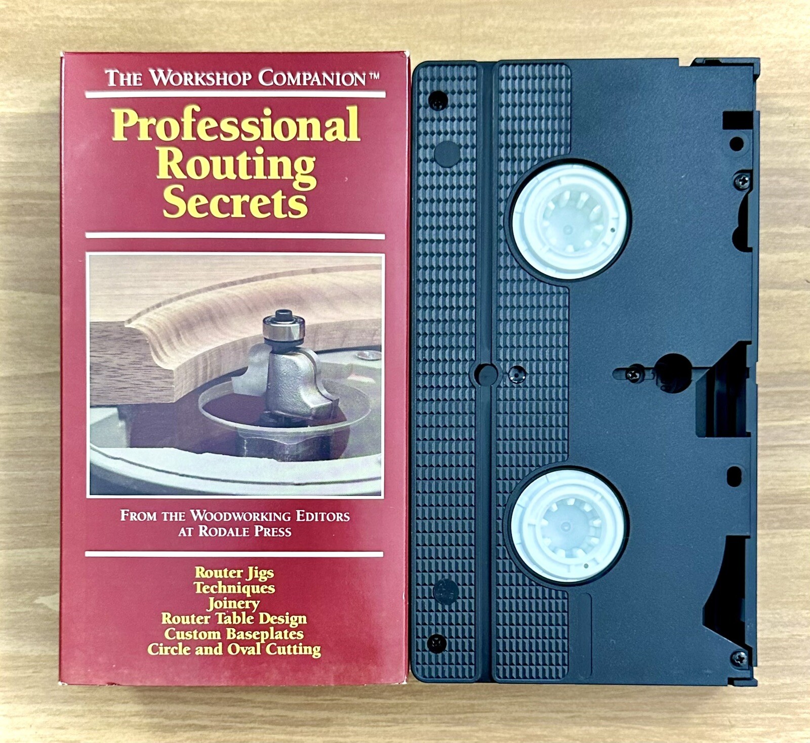 VHS ~ Professional Routing Secrets ~ Color ~ FS ~ NR ~ 30 Mins. ~ ‘92 ~ !L🟡🟡K!
