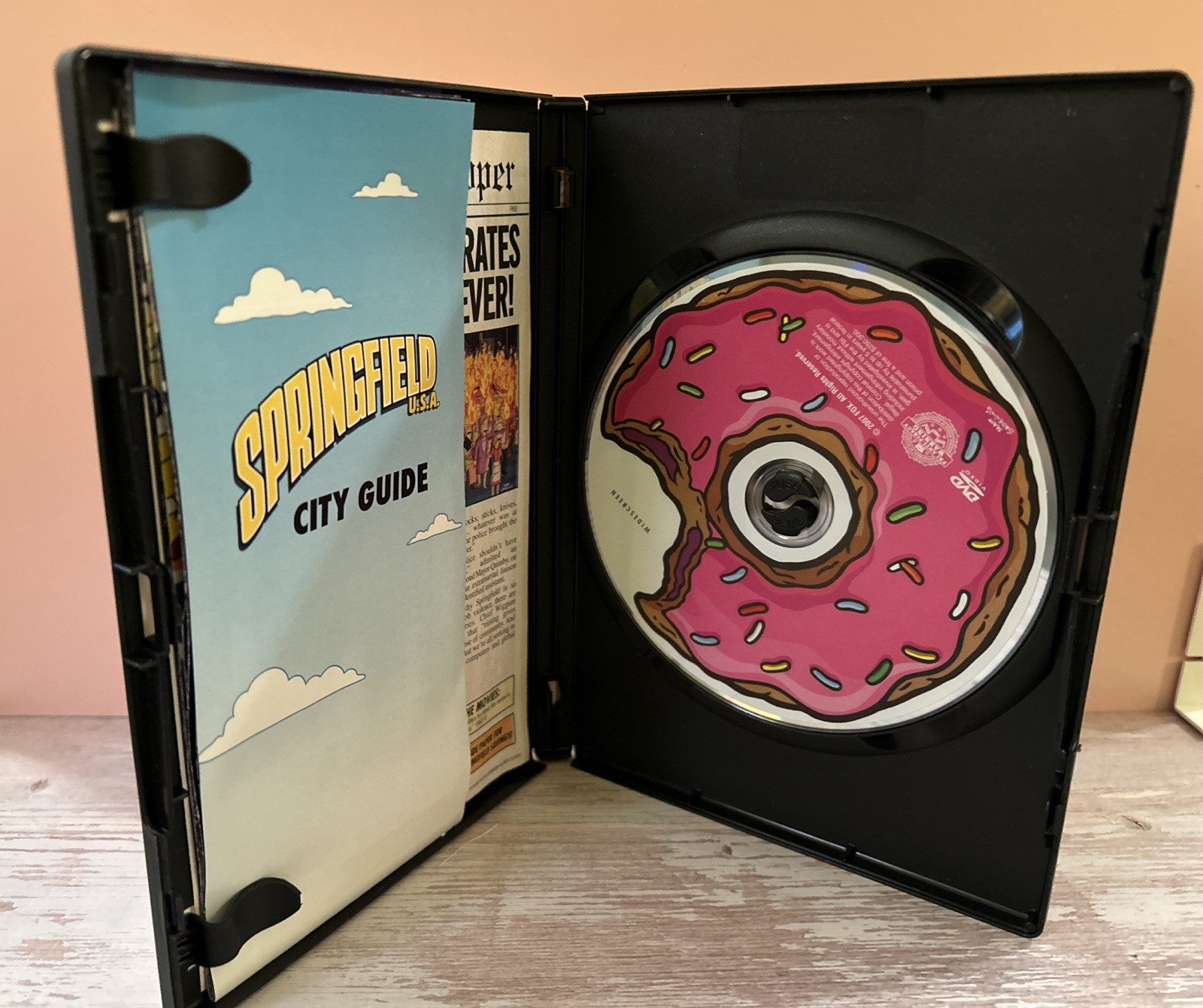 3 Simpsons DVD Movies: The Simpsons Movie, Treehouse Of Horror, Christmas 2