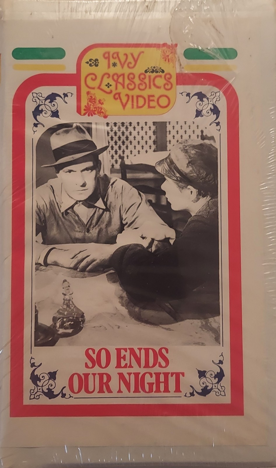 SO ENDS OUR NIGHT (VHS, 1988) 1941 RARE CLAMSHELL GLENN FORD FREDRIC MARCH NEW