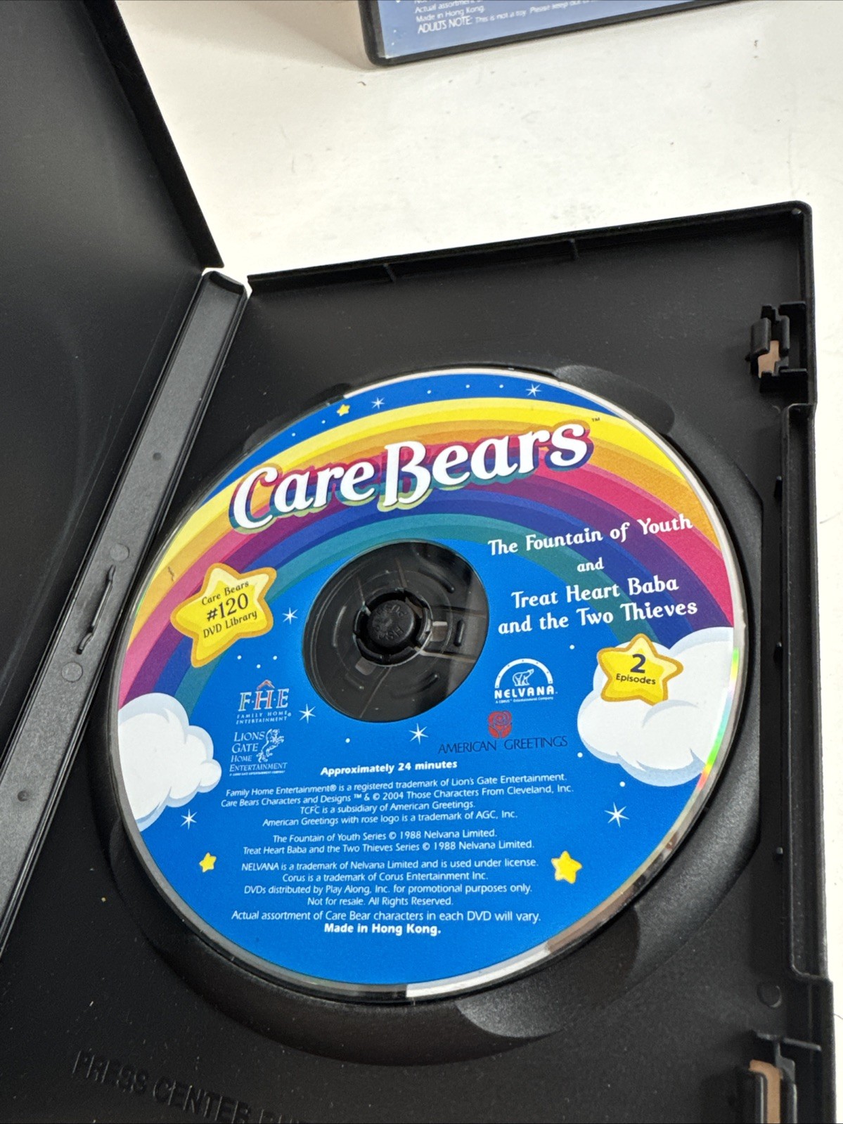 Care Bear Cousins Present DVD Lot Of 2 DVD’s – 2 Episodes On Each DVD