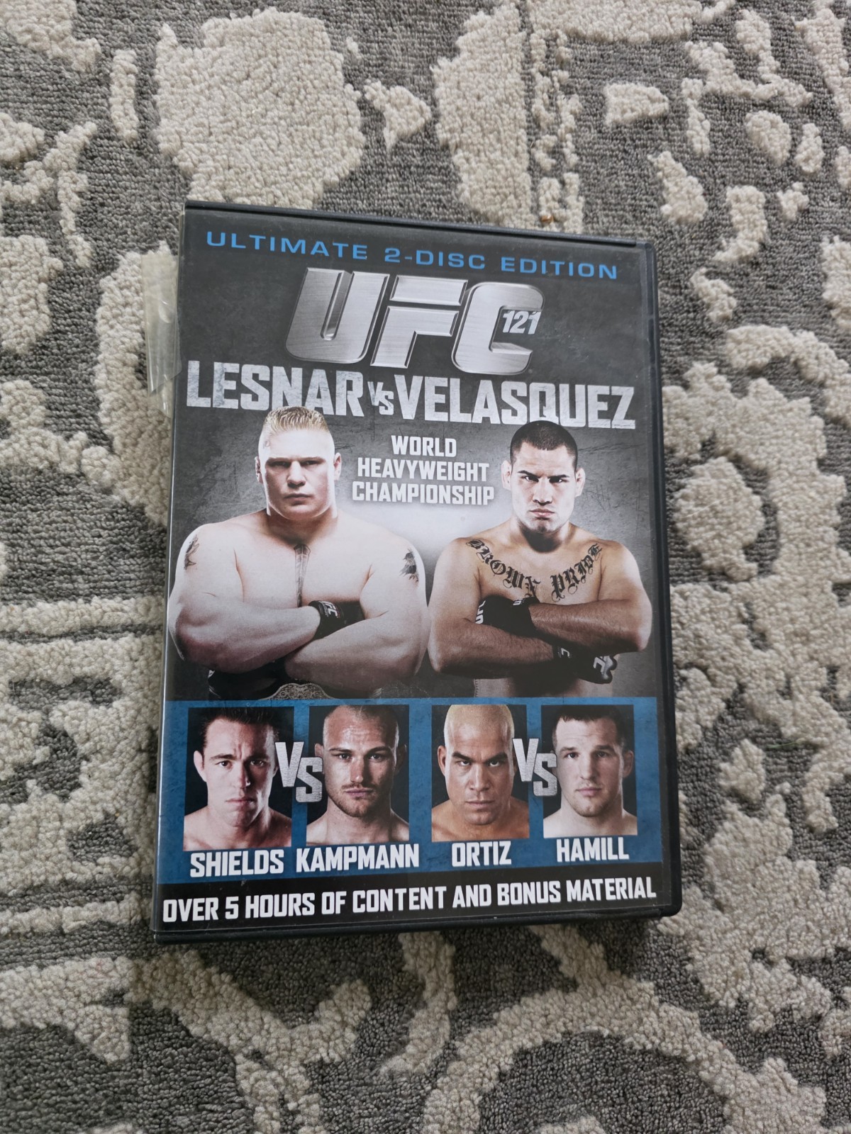 UFC 121: Lesnar vs. Velasquez (DVD, 2011, 2-Disc Set)