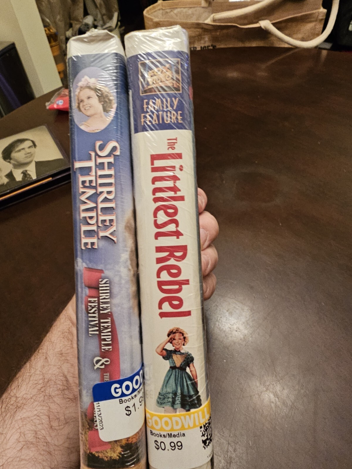 New Sealed Set of Shirley Temple VHS – Little Princess & The Littlest Rebel