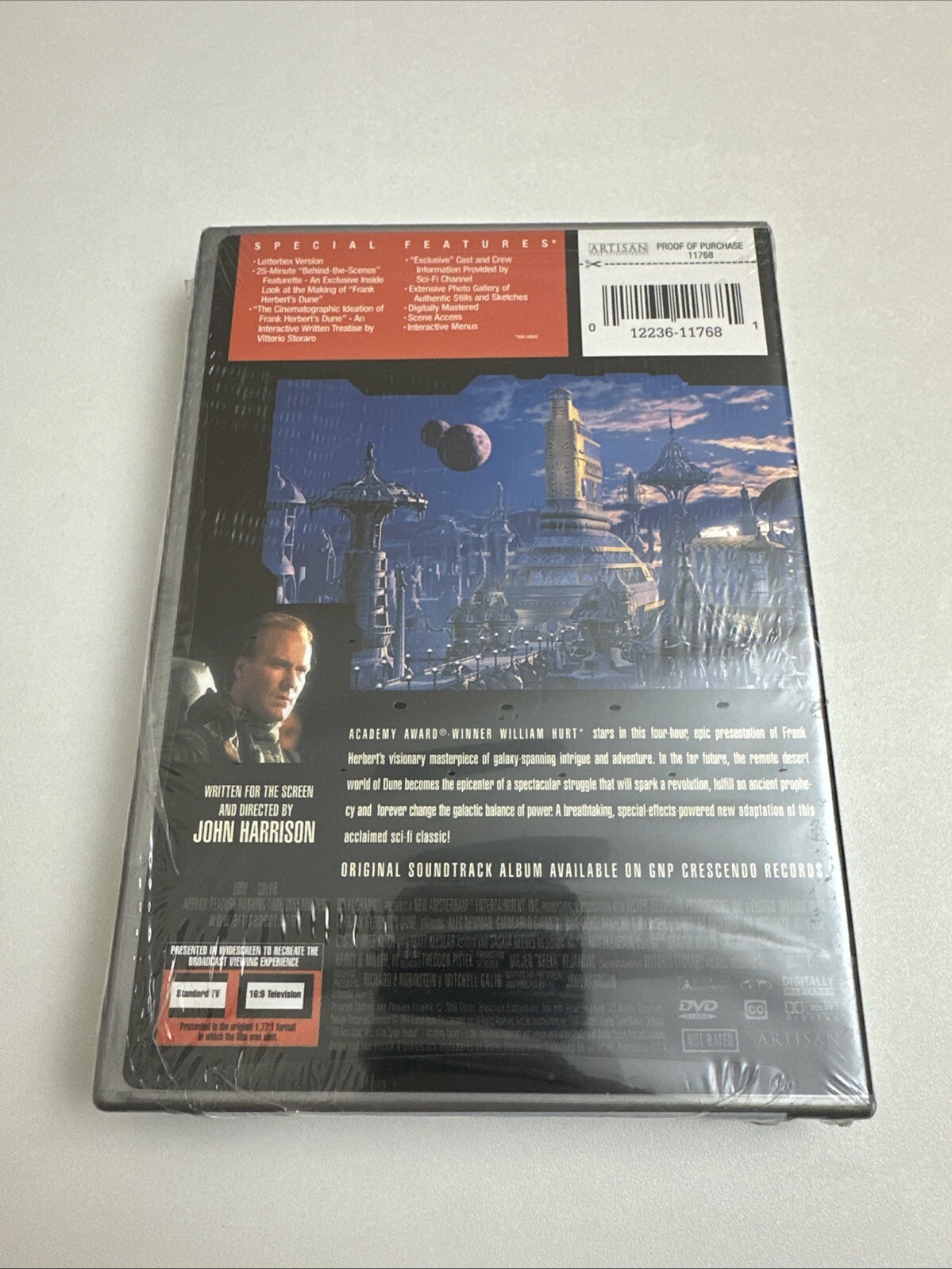 Dune (2000) (DVD, 2000) New – William Hurt