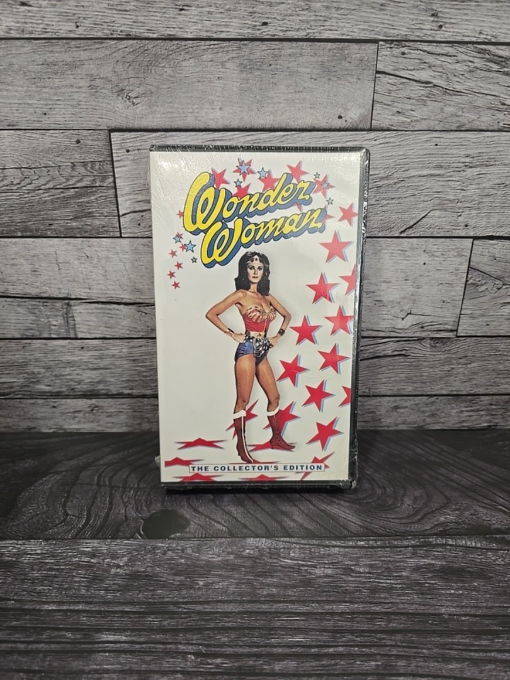 NEW SEALED Wonder Woman Collector’s Edition VHS Lynda Carter Warner Home Video