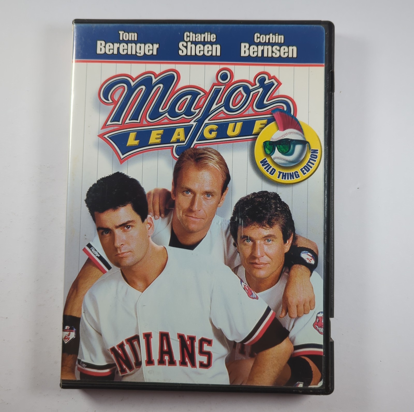 Major League DVD 1989 Charlie Sheen Tom Berenger Wesley Snipes Baseball Movie