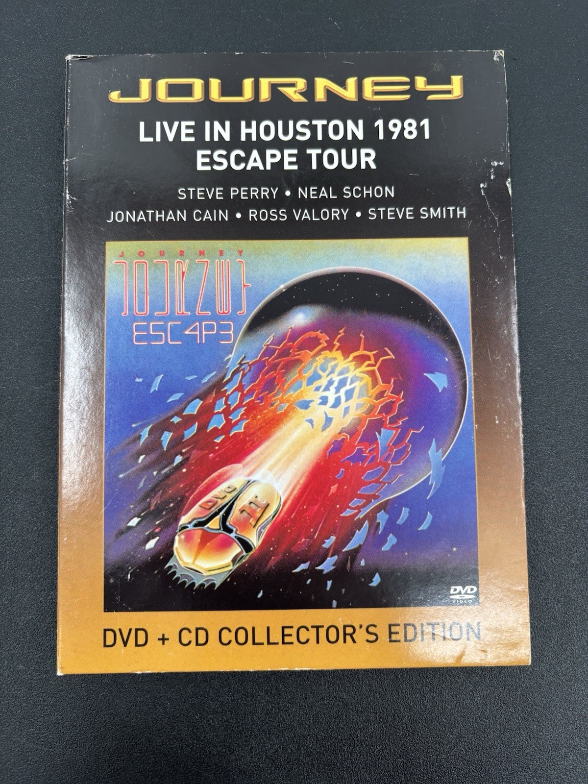 Journey Live In Houston 1981 Escape Tour DVD + CD Collector’s Edition 2-Disc Set