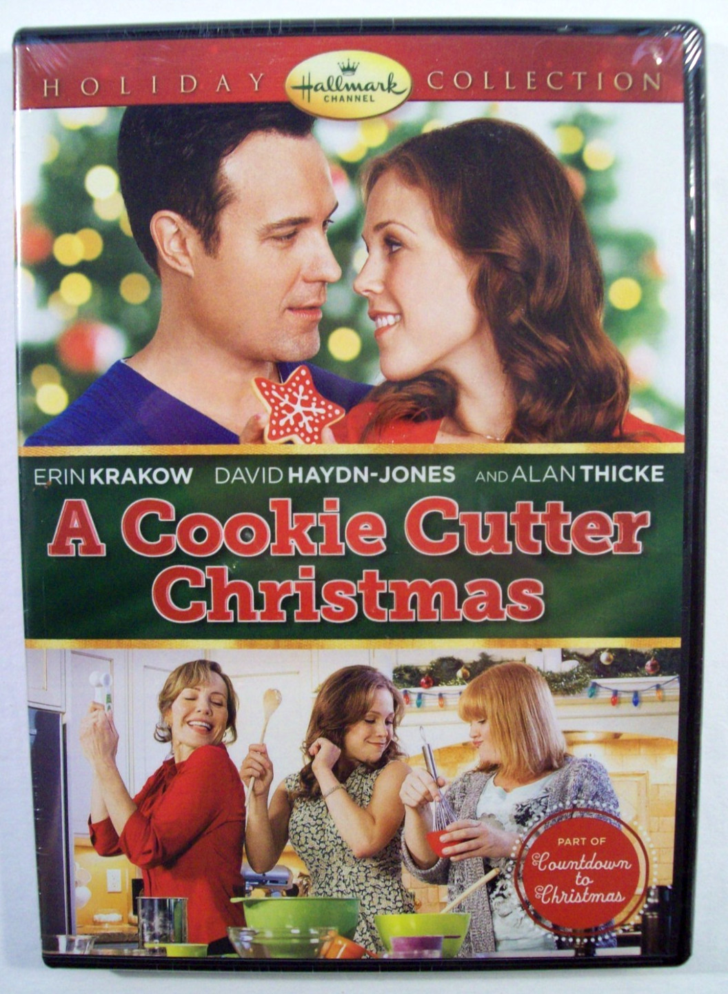 New Hallmark A Cookie Cutter Christmas DVD, Erin Krakow