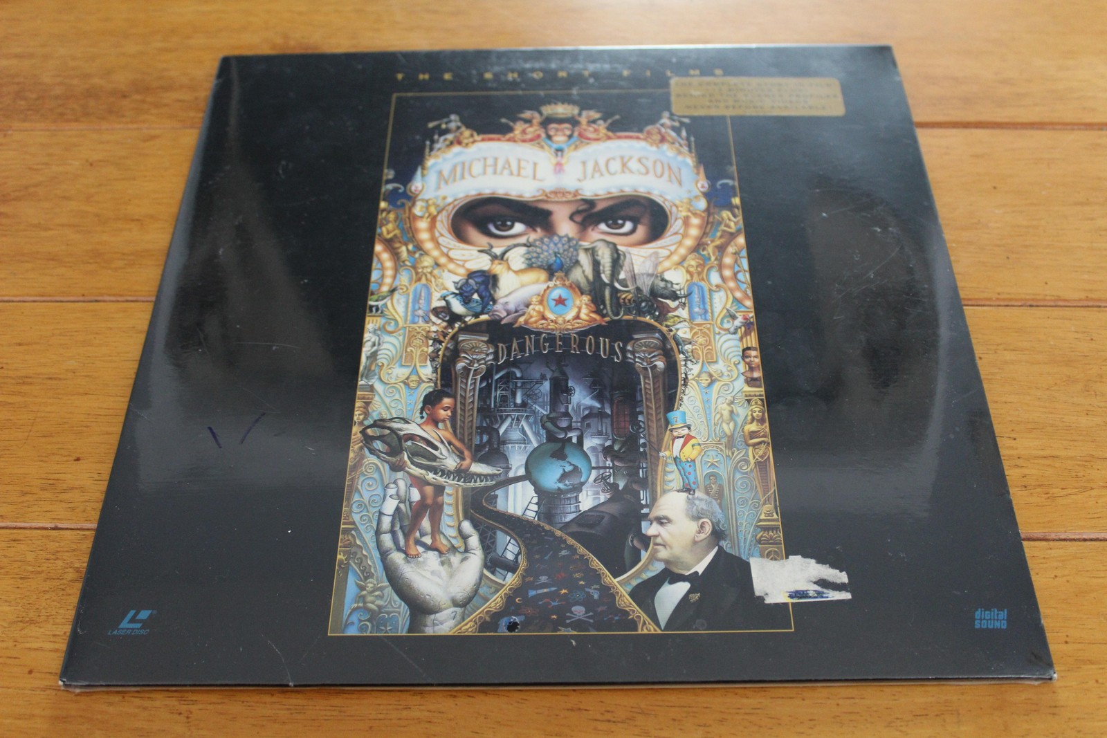Vintage Michael Jackson Dangerous LaserDisc LD MJ Pop Music Video New Sealed
