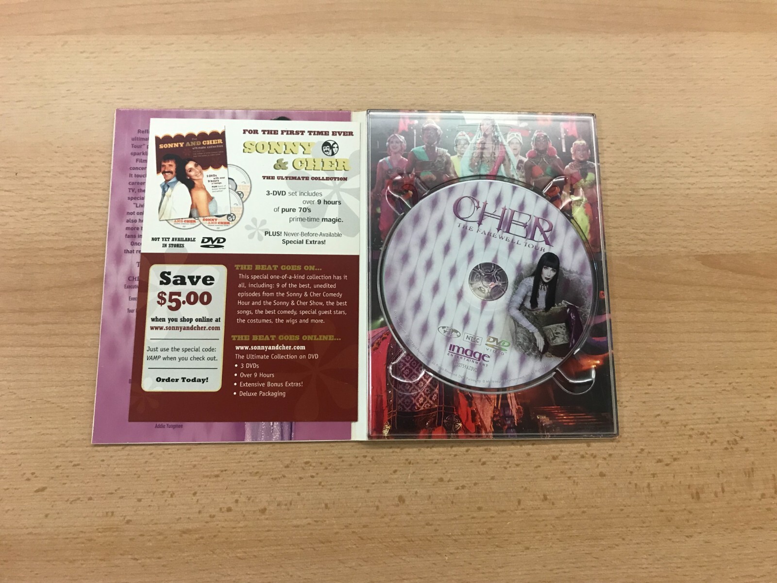 2003 Image Entertainment – Cher – The Farewell Tour – DVD