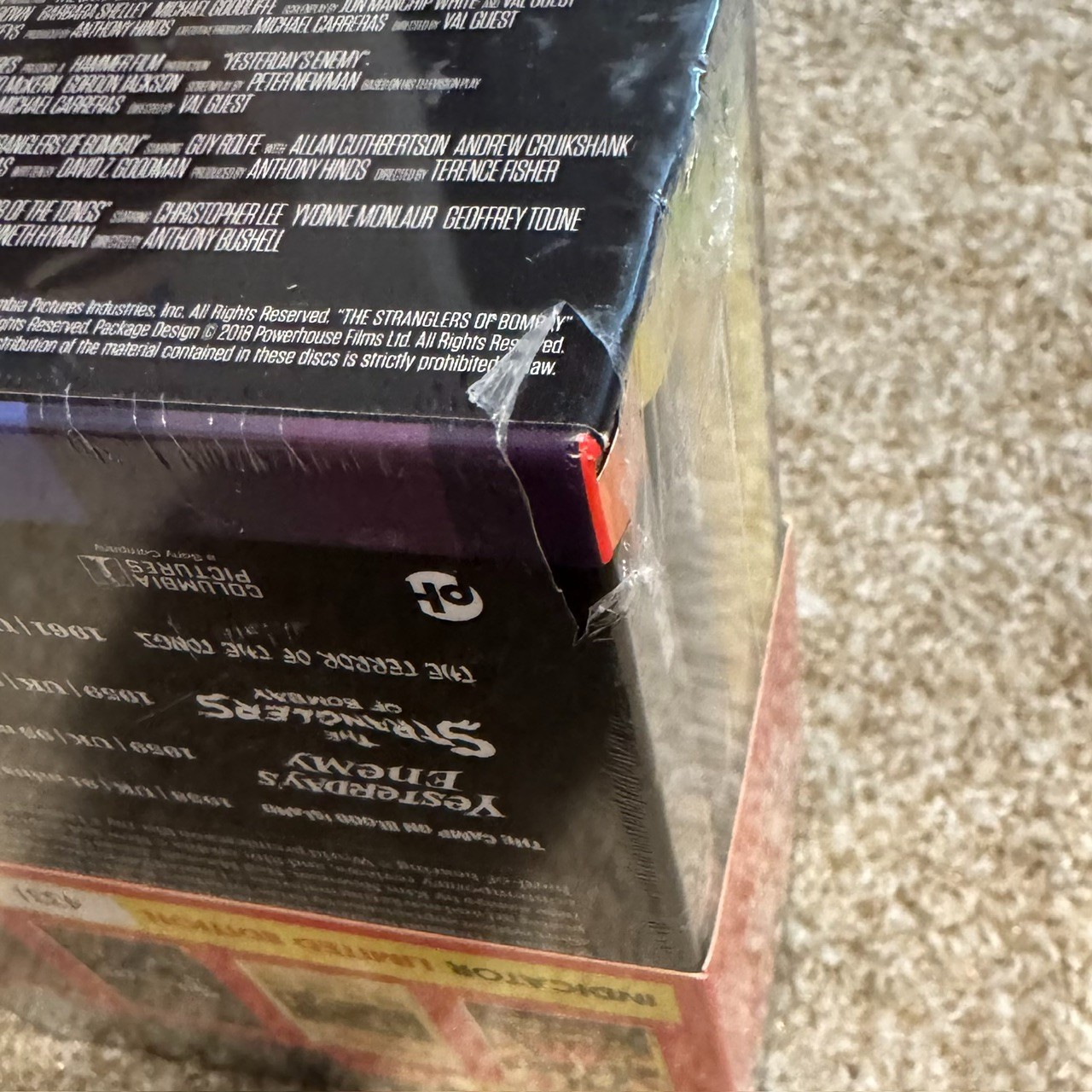 Brand Hammer Volume Three Blood Terror Bluray OOP INDICATOR SEALED G2U