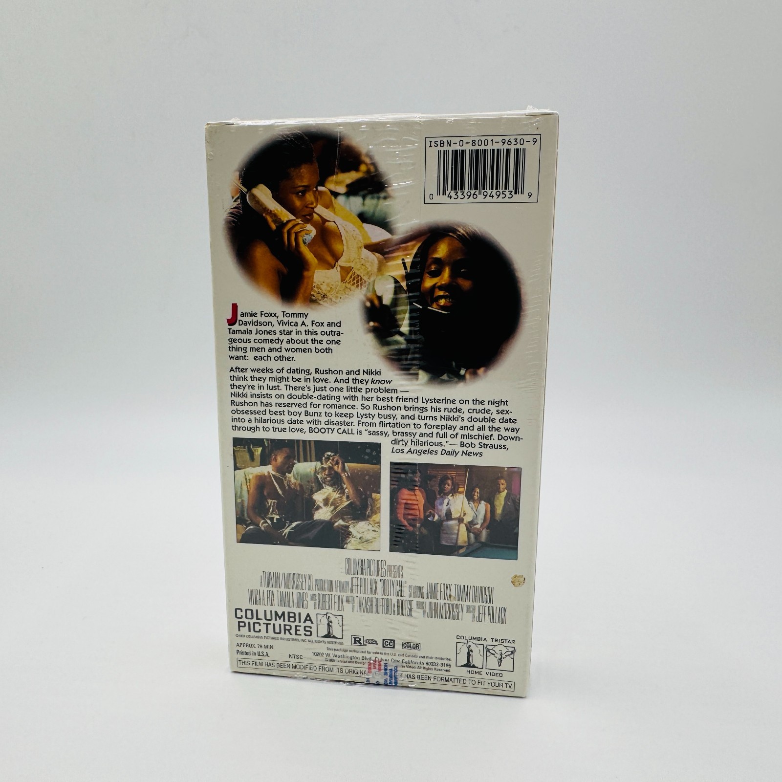 Booty Call VHS 1997 Jaime Foxx Tommy Davidson Comedy Vivica Fox NEW SEALED