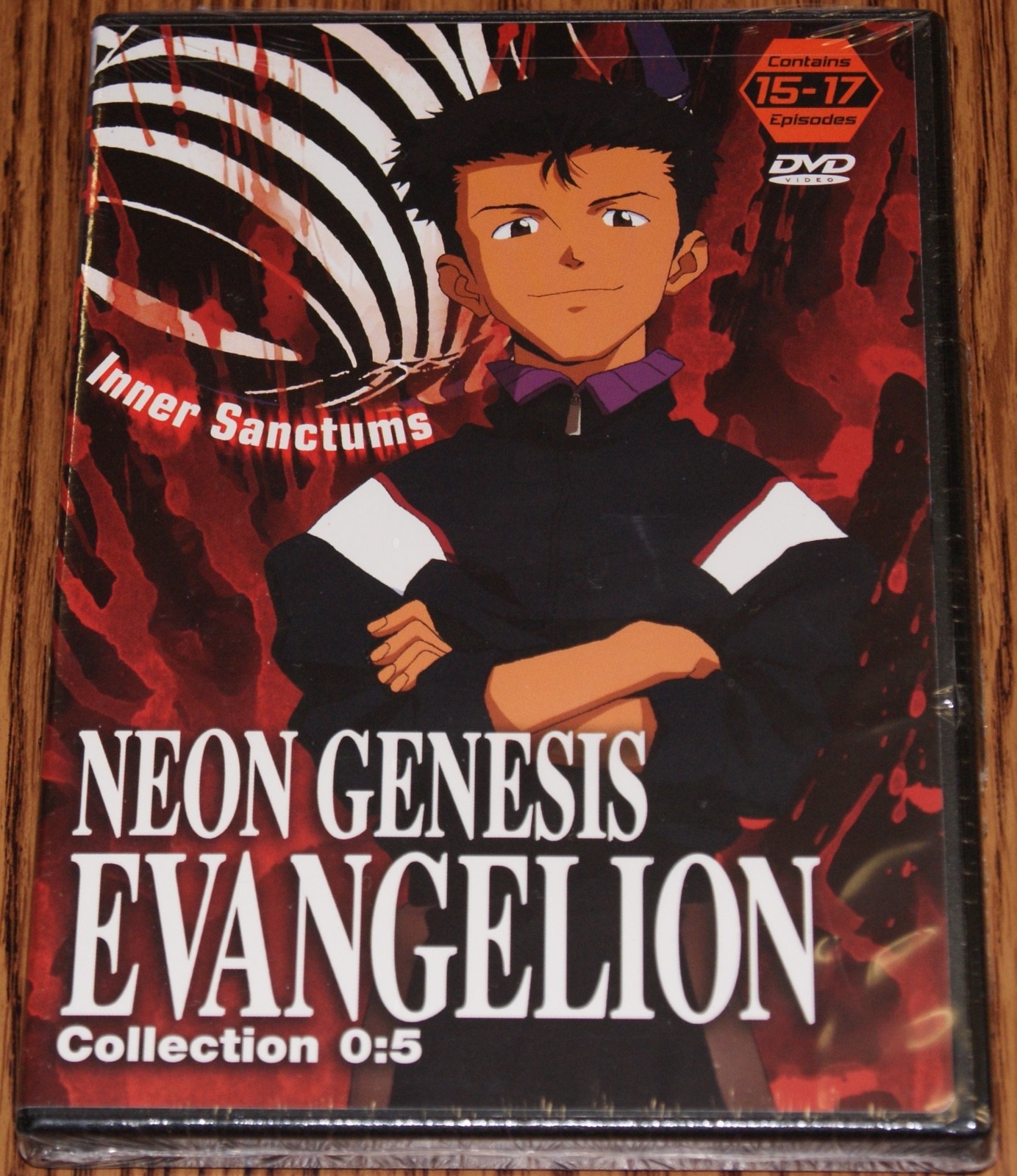 Neon Genesis Evangelion Collection 5: Episodes 15 -17 (DVD, 2001) Brand New