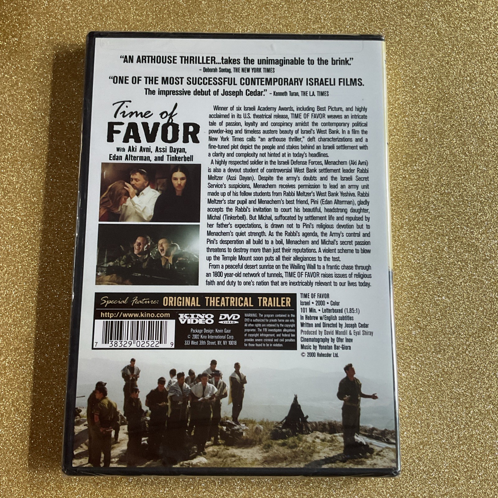 Time of Favor (DVD, 2000) SEALED!