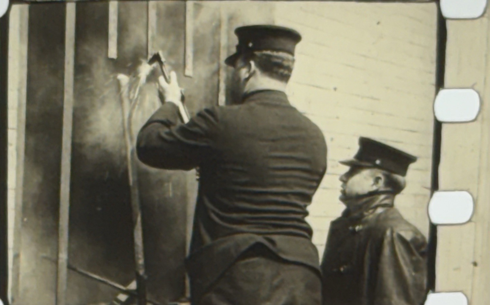 1st US AERO SQUADRON +NYFD+KENTUCKY MOONSHINERS 28mm Pathescope Silent Film 1913