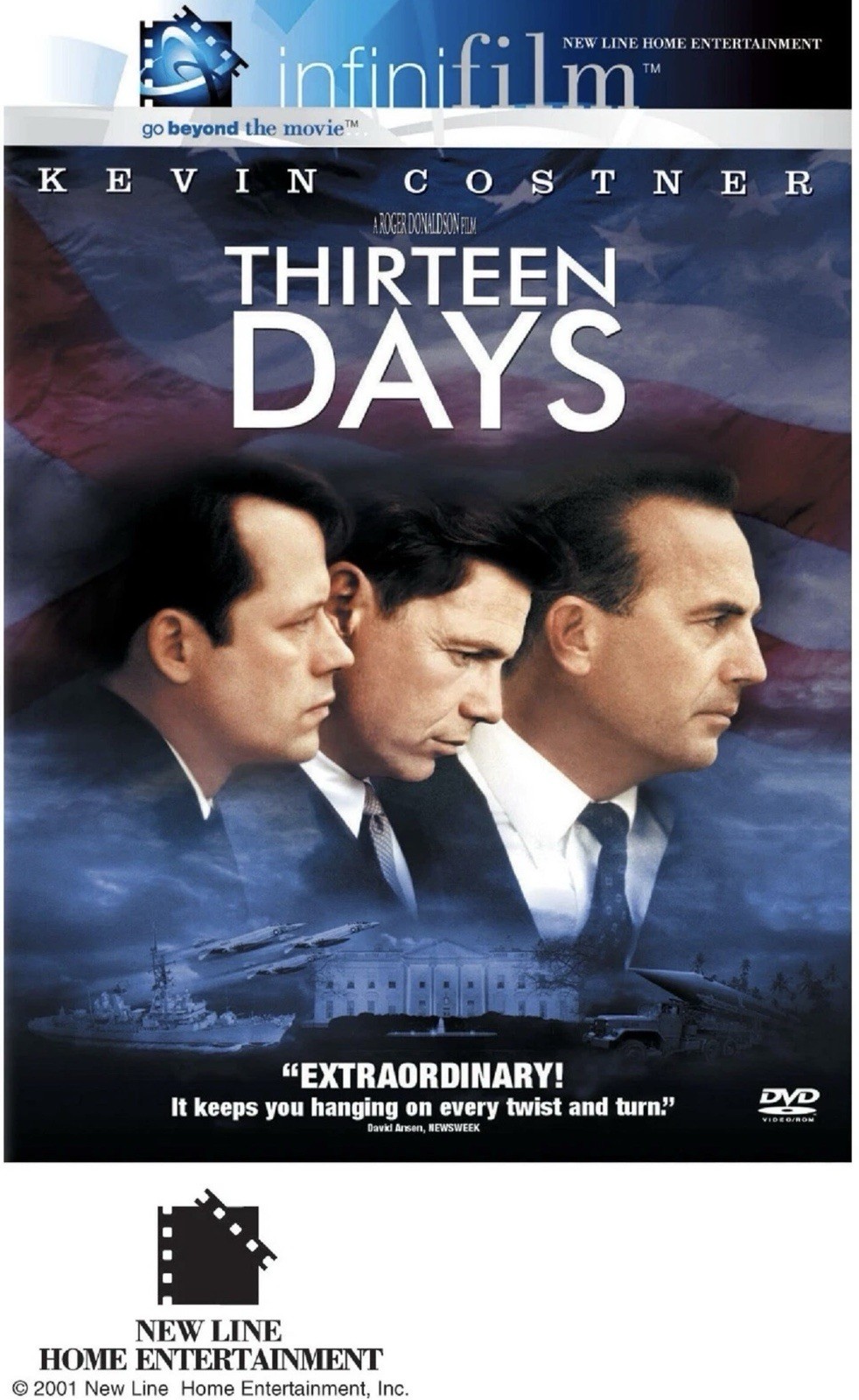 Thirteen Days DVD 2001 Infinifilm PG-13 New Sealed Widescreen