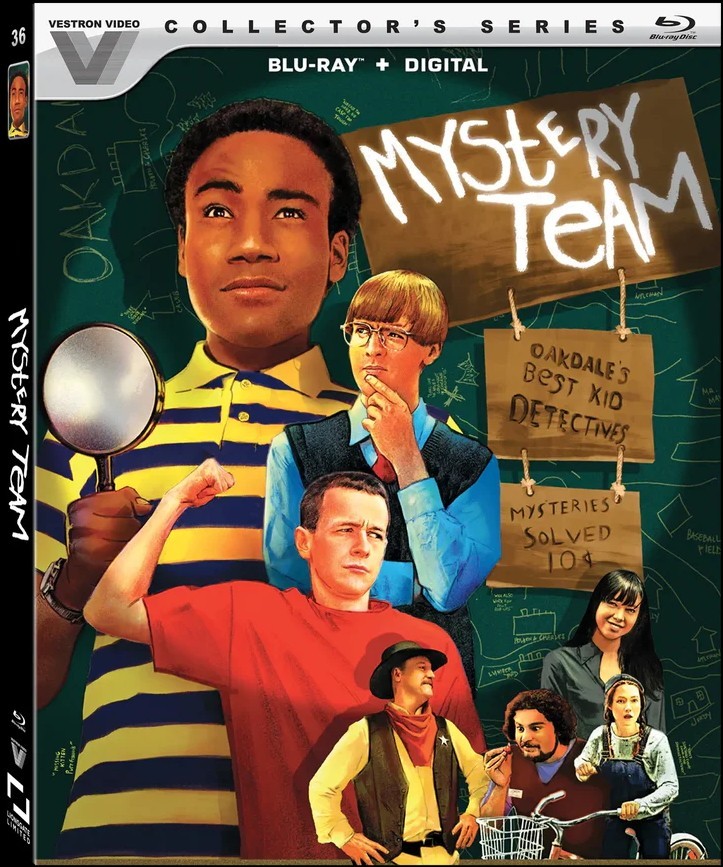 New & Sealed Mystery Team Vestron Blu-ray + Slip Sleeve Cover [2009] ShipNextDay