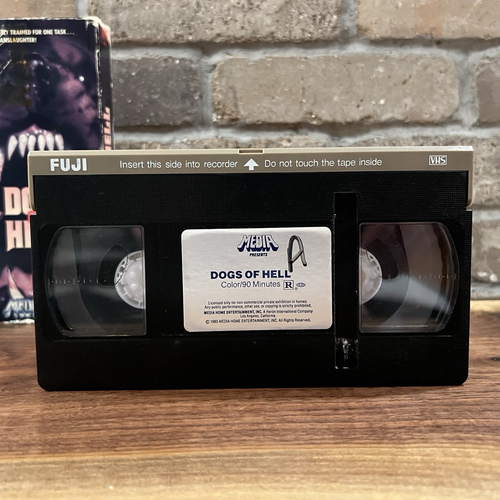 Dogs Of Hell 1985 VHS Horror Film Retro Vintage Original Cult Classic Media