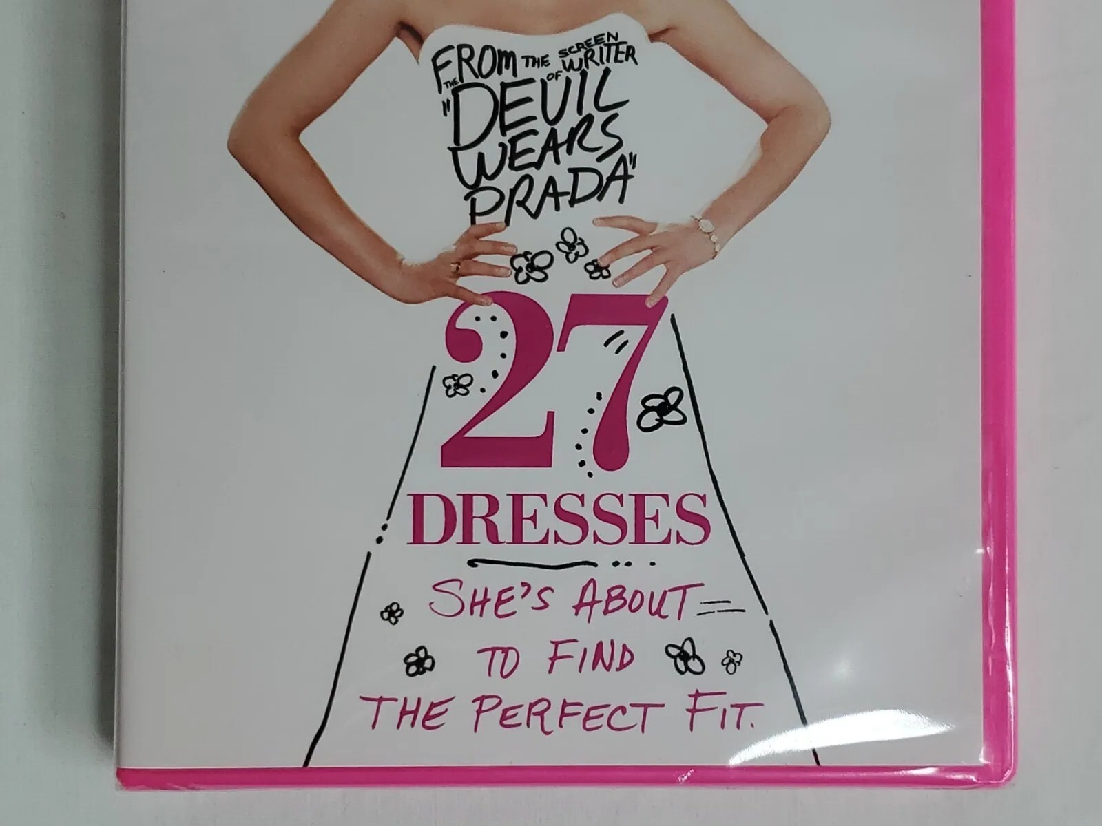 27 Dresses Movie DVD Sealed Promo 111 Minute Video 2008 Full Screen