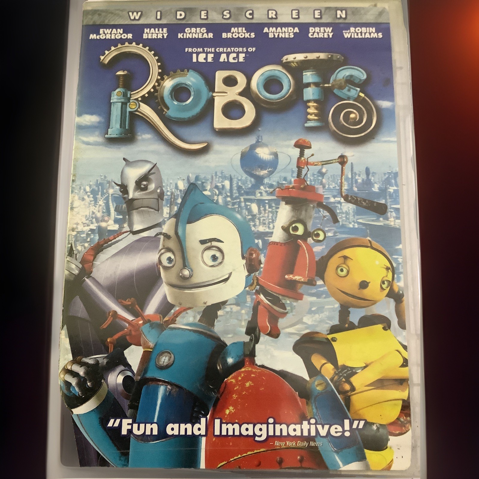Robots- Blue Sky Studios Movie “Fun And Imaginative”(DVD,) Thrilling!Funny!