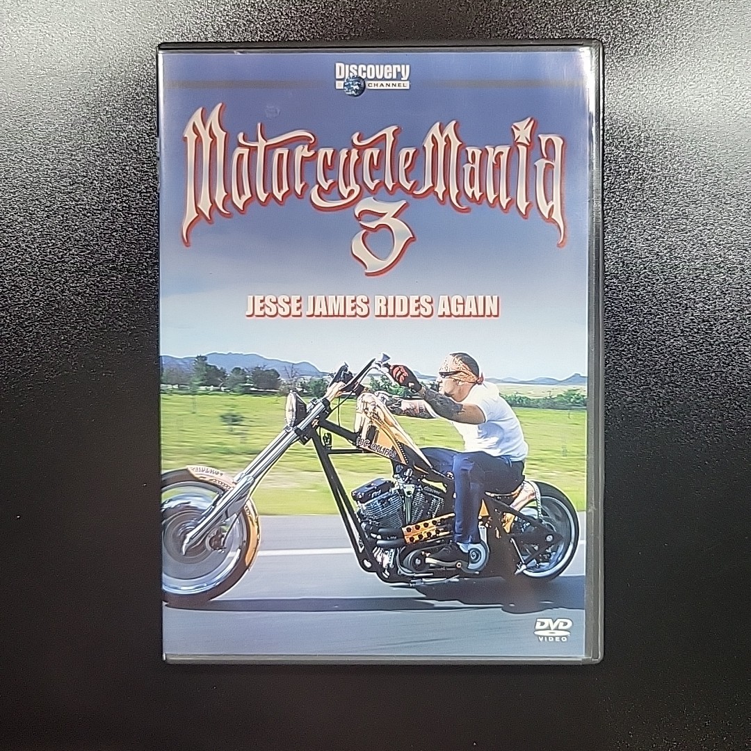 Motorcycle Mania 3: Jesse James Rides Again (DVD, 2005)