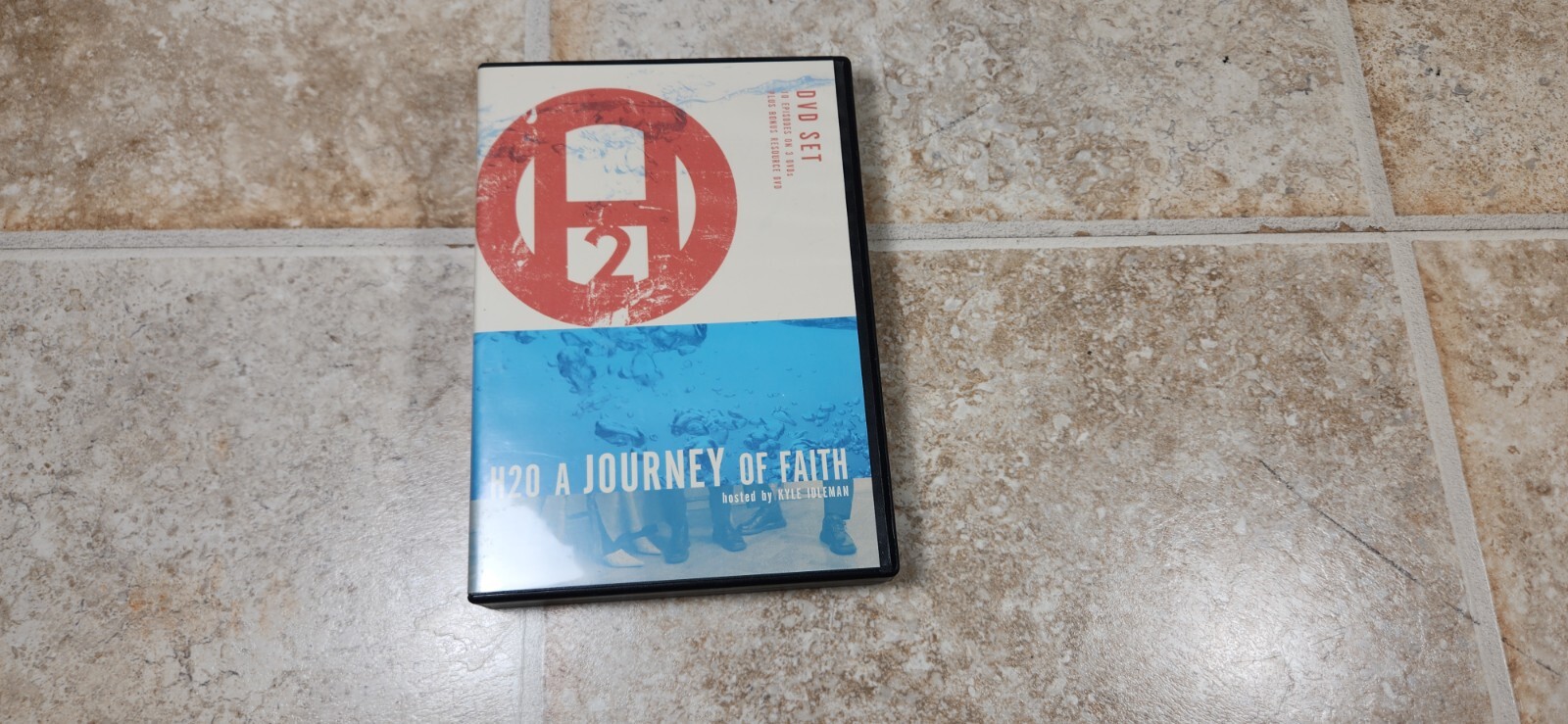 H2O: A Journey of Faith (14 DVD Curriculum) Kyle Idleman Sleeve torn