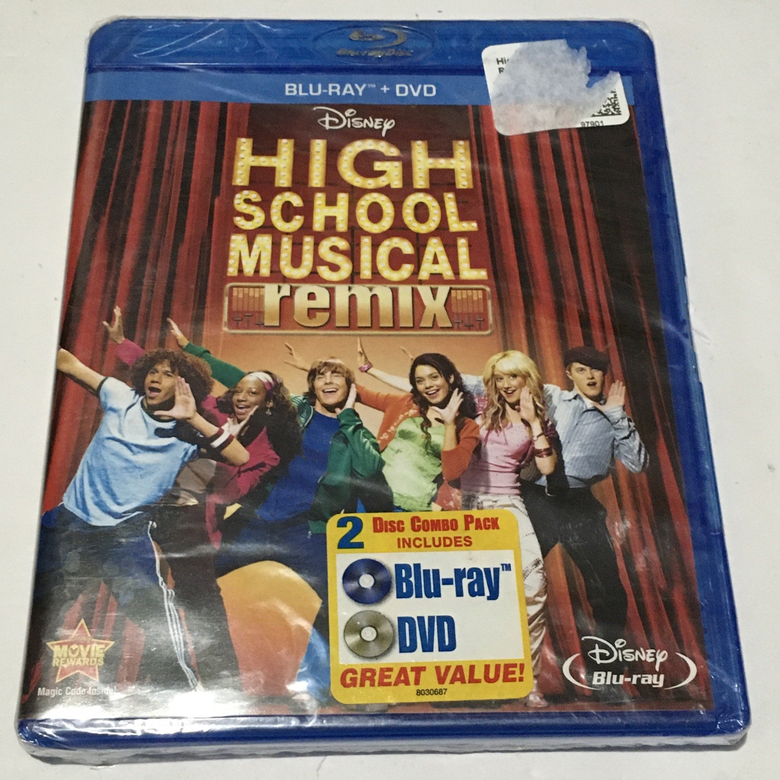 High School Musical: Remix (Blu-ray + DVD, 2011) Disney, NEW RARE! REGION FREE